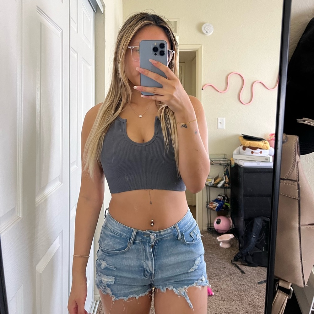 Cropped tank top